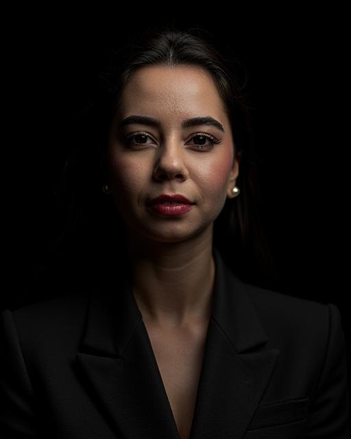 AI headshot example